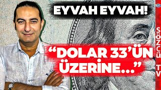 quotDolar 33ün Üzerine Çıkarsaquot Devrim Akyıldan Korkutan Dolar Kuru Tahmini [upl. by Linnie]