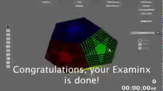 Examinx largest dodecahedral puzzle ever made in Ultimate Magic Cube [upl. by Ilzel637]