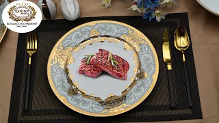 best bone china dinnerware brands products  KAROSA [upl. by Aurelio655]