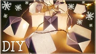 DIY Hiver 🌟 Guirlande Lumineuse [upl. by Yonina547]