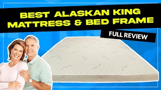 Alaskan King Bed and Alaskan King MattressTop 3 Beds [upl. by Lulita129]