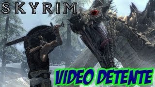 DETENTE Vidéo détente sur Skyrim  Un donjon épique [upl. by Ahtiekal673]