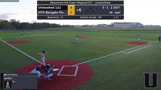 Unleashed 11U  HTX Bengals Flores 20241110 [upl. by Brig588]