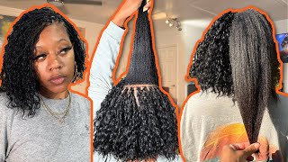 How To Braided Boho Bob on LONG hair Save Time ft BLL Hair [upl. by Calabrese]