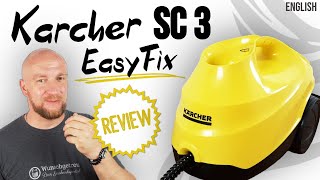 Karcher SC3 Review ► Is the Steam Cleaner with EasyFix worth it ✅ Reviews quotMade in Germanyquot [upl. by Eidac]