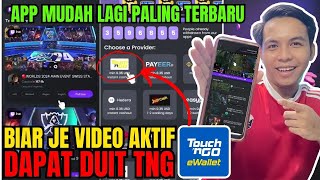 STREAMER App Baru Keluar 🔥TERBARU  Tengok Video Game DAPAT DUIT TOUCH N GO eWallet [upl. by Oluas389]