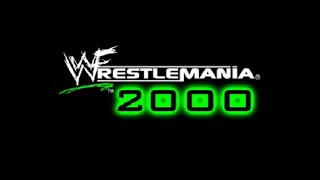 WWF WrestleMania 2000  Start Up  Nintendo 64  N64 [upl. by Akemahc]