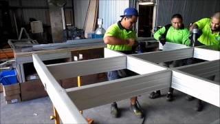 Scottsdale 140mm Steel Wall Frame Fabrication [upl. by Naharba]