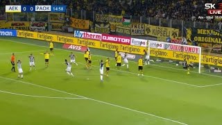 AEK Athens vs PAOK Thessaloniki 11 Goals and Extended Highlights [upl. by Aldon]