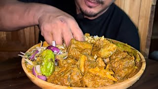 Eating delicious pork curry After long time mukbang  Kent’s vlog [upl. by Roswald]