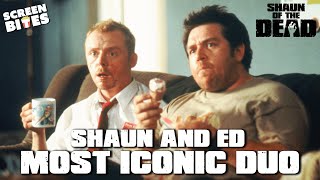 Shaun And Ed Being An Iconic Duo  Shaun Of the Dead 2004  Screen Bites [upl. by Netsyrc]