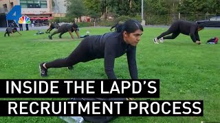 Inside the LAPDs Recruitment Process  NBCLA [upl. by Alisan]