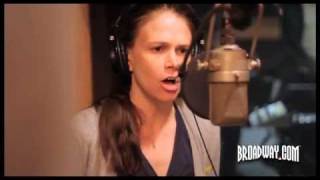 Behind the Scenes quotAnything Goesquot Recording with Sutton Foster Joel Grey Laura Osnes [upl. by Kramlich]