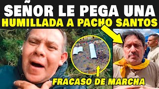 🚨MARCHA FRACASÓ🚨PACHO SANTOS HACE EL RIDÍCULO GUSTAVO PETRO SE LES BURLA poca gente [upl. by Glendon]