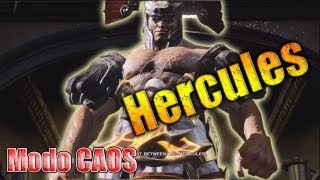 Hercules en modo CAOS Chaos  Como derrotar a hercules GOW3 muerte de hercules [upl. by Delmor]