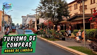 CENTRO COMERCIAL DE AGUAS DE LINDÓIA TURISMO DE COMPRAS [upl. by Nabetse]