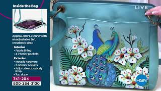 HSN  Anuschka Handbags 05062021  02 PM [upl. by Philemol]