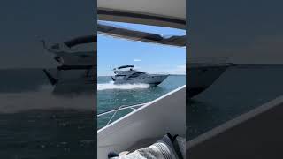 Fairline Phantom 50 going for the overtake 1430hp fairline solent boating boat [upl. by Pallaten]