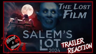 First Look Salem’s Lot 2024 Trailer Reaction SalemsLotSalemsLot2024StephenKing [upl. by Elbring]