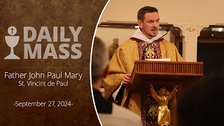 Catholic Daily Mass  Daily TV Mass  September 27 2024 [upl. by Sira608]