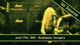 Sepultura  June 17th 1991  Budapest Hungary Audience 1st Source [upl. by Asreht414]