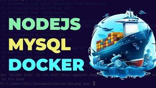 Docker Compose con Nodejs y MySQL Tutorial [upl. by Ykcul]