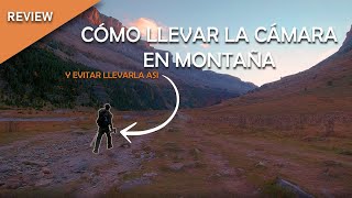 3 Formas de llevar la CÁMARA en la MONTAÑA o por el campociudad o calle [upl. by Farl]