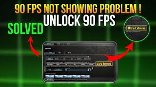 35 update 90Fps App Not Showing Fps Problem Solve 🔥 Unlock 🔓90 FpsNewsOp93PUBGM [upl. by Menard]