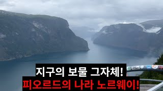 숨이 멎을정도로 아름다운 피오르드 노르웨이 베르겐 플뢰옌 산 Kjosfossen Falls Stegastein viewpoint Gaularfjellet [upl. by Hunt]