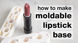 How to Make DIY Basic Lipstick Base [upl. by Euv]