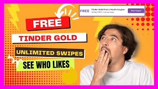 How I Got Free Tinder Gold with this Tinder Gold Promo Code for Existing Users [upl. by Imim736]