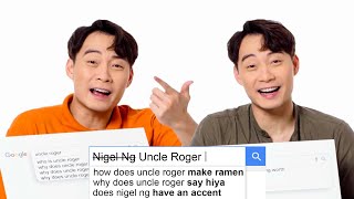 Nigel Ng amp Uncle Roger Answer the Webs Most Searched Questions  WIRED [upl. by Jimmie]