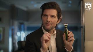 Shave and groom like Adam Scott with Philips Norelco [upl. by Herculie]