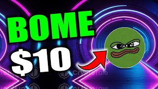 BOME Coin  New 1000X Crypto Meme Coin  Bome Coin Price Prediction [upl. by Matthei648]