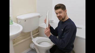 How to replace a toilet seat [upl. by Gorey113]