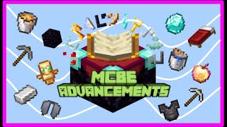 Java Advancements in Minecraft Bedrock Edition  Addon Showcase wdownload [upl. by Priscella]