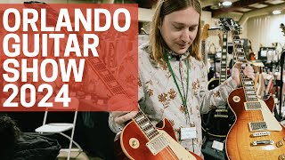 Awesome Guitar Finds at the Orlando Guitar Show 2024 [upl. by Names]