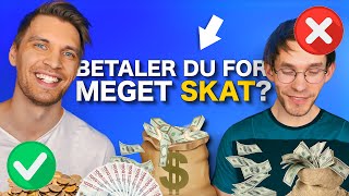 5 tips til at betale MINDRE SKAT  Skatteoptimering for aktier og privatøkonomi [upl. by Einned]