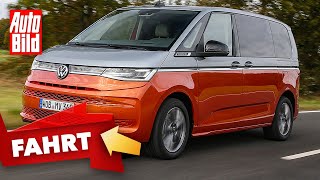 VW T7 Multivan 2021  So fährt der neue Bulli  Erste Fahrt mit Malte Büttner [upl. by Milla]