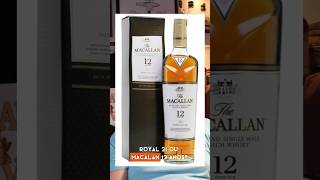 Royal Salute ou Macallan 12 anos mapadowhisky whisky [upl. by Medea]