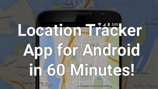 Create a GPS Location Tracker app in Android  Tutorial with Example [upl. by Trah]