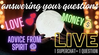 ✨LIVE  ANSWERING YOUR QUESTIONS✨INTUITIVE TAROT PREDICTIONS✨ [upl. by Litman]