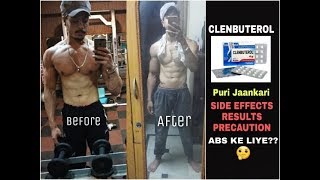 CLENBUTEROL RESULTS Full INFORMATION  Sacha GAYAN JAANKARI  SIFE EFFECT RESULTS AND PRECAUTION [upl. by Anel]