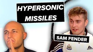 Hearing HYPERSONIC MISSILES by SAM FENDER for the first time [upl. by Kimberli]