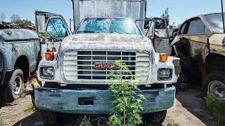 Trying to Start an Old GMC Truck and Sell It Will It Start After Years [upl. by Akessej]