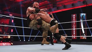 FULL MATCH  Goldberg vs Braun Strowman – Universal Championship Match WrestleMania 36 [upl. by Braunstein]