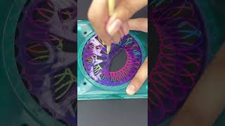 Soothing Spirograph ASMR Relaxing Visual Art for Stress Relief art spirograph asmr shorts [upl. by Jillayne]