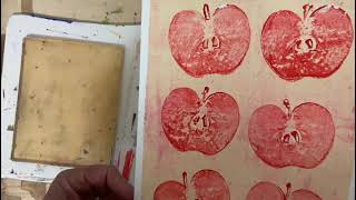 Learn Gelli Printing Demo  Stamping [upl. by Fishbein]