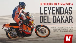 Leyendas del Dakar Explorando la emocionante muestra en el KTM Motohall [upl. by Brander]