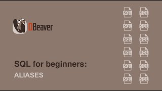 SQL for beginners Aliases [upl. by Aryamoy]